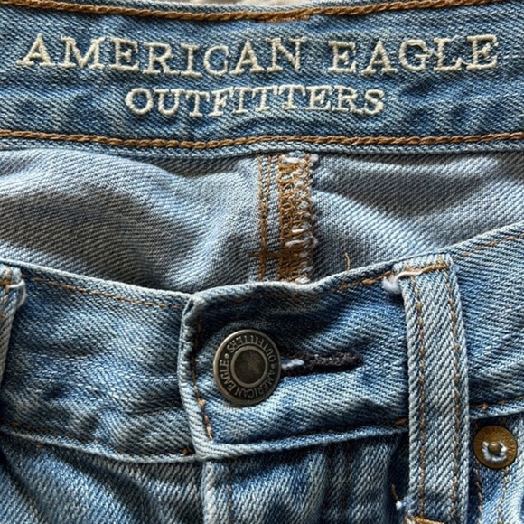 American Eagle Vintage Hi Rise Two Toned Jeans Size 2‎ - Picture 5 of 9